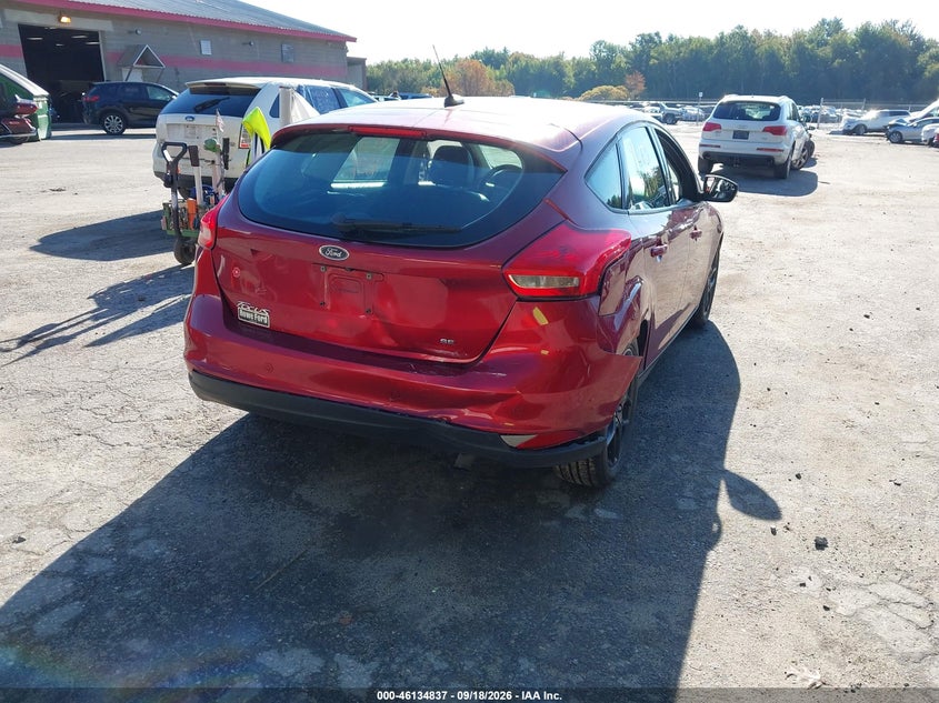 Vin: 1fadp3k26gl330592, lot: 46634571, ford focus se 20164