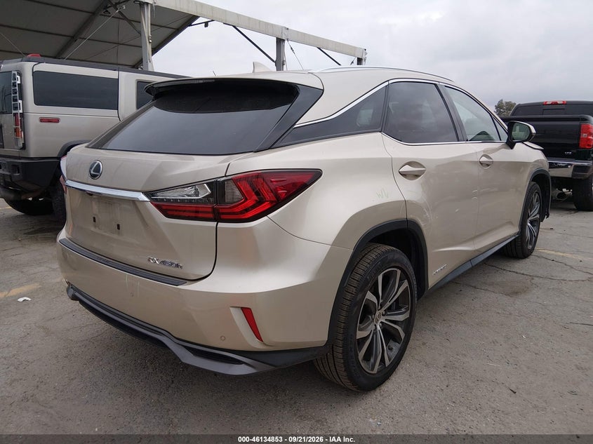 Vin: 2t2bgmca1hc020206, lot: 46634587, lexus rx 450h 20174