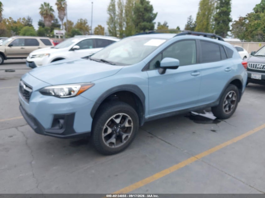 Vin: jf2gtaec4k8277223, lot: 46634589, subaru crosstrek 2.0i premium 20192