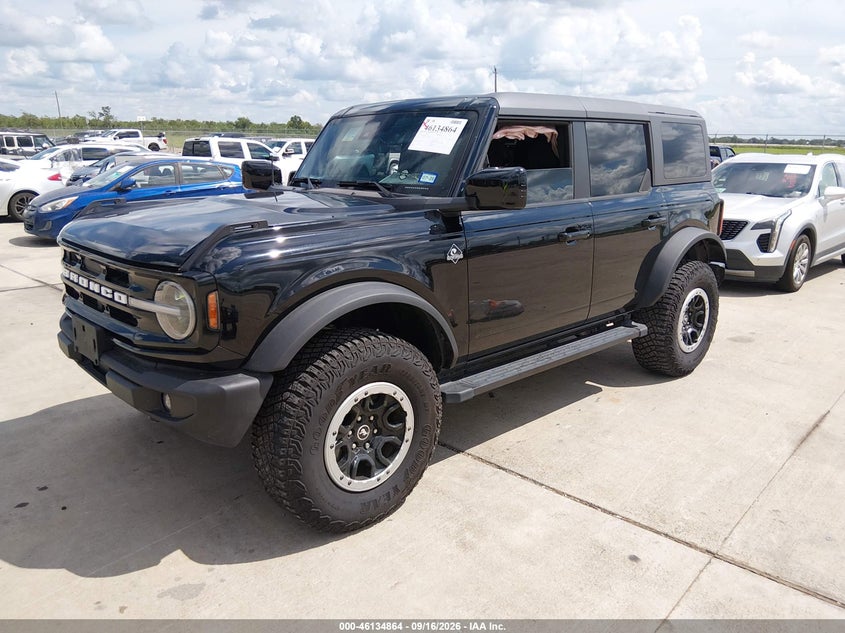 Vin: 1fmde8bh8rla50625, lot: 46634598, ford bronco outer banks 20242