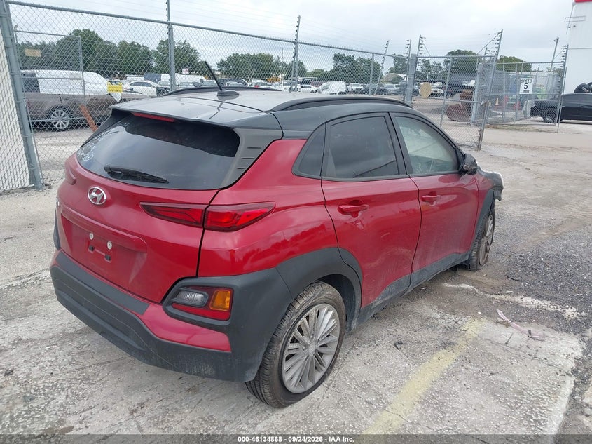 Vin: km8k22aa7lu596738, lot: 46634602, hyundai kona sel 20204