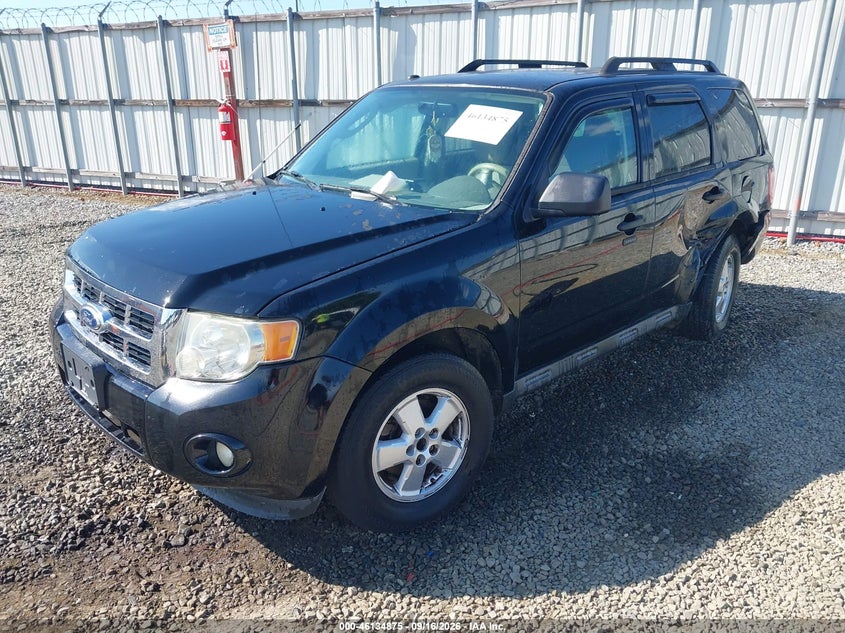 Vin: 1fmcu9d79akd23736, lot: 46634609, ford escape xlt 20102
