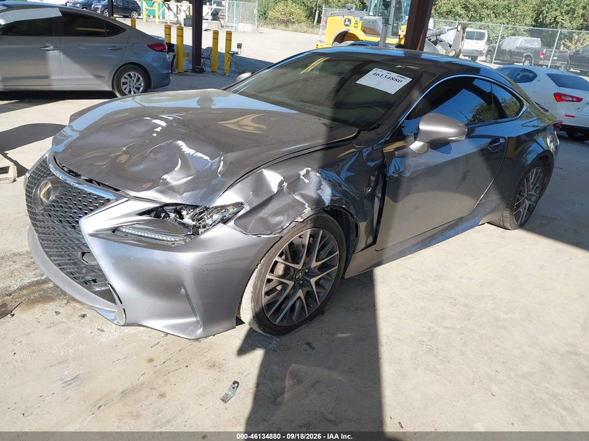 Vin: jthha5bcxg5004105, lot: 46634614, lexus rc 200t 20162