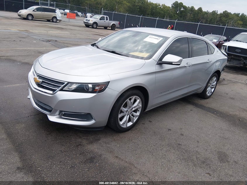 2017 Chevrolet Impala, Удар ззаду, IAAI, VIN 2G1105SA2H9143968 — фото 2