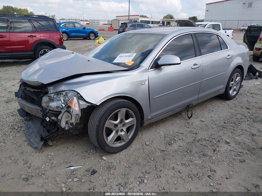 2008 Chevrolet Malibu, Front End, IAAI, VIN 1G1ZH57B18F253981 — photo 2