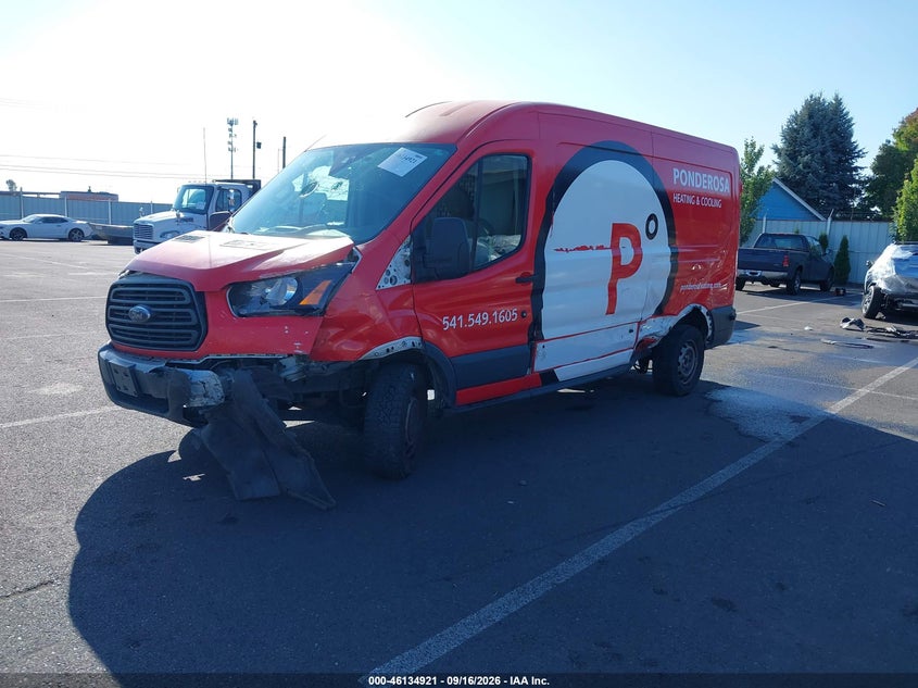 Vin: 1ftyr2cm5jka35271, lot: 46634655, ford transit-250 20182