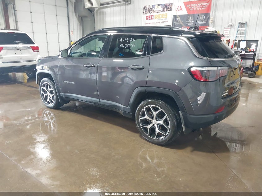 Vin: 3c4njdcn1rt176461, lot: 46634693, jeep compass limited 4x4 20243