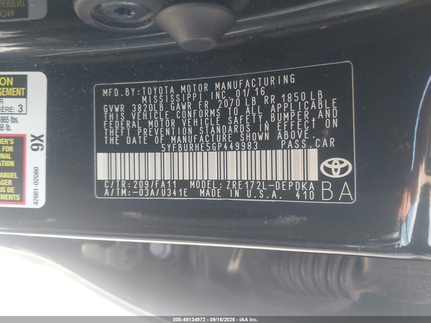 TOYOTA COROLLA - zdjęcie 9