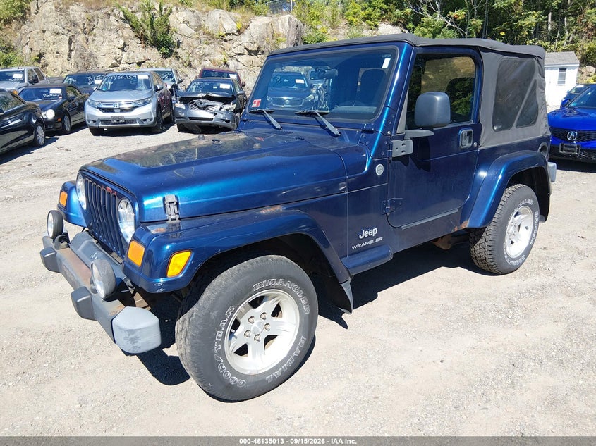 JEEP WRANGLER 2005 VIN 1J4FA39S35P364323