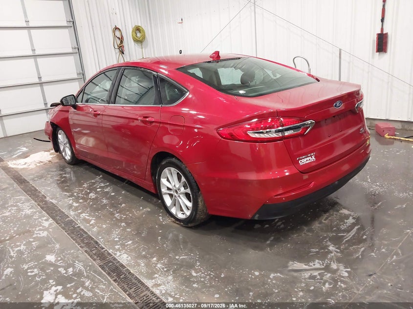 Vin: 3fa6p0lu0lr158210, lot: 46634761, ford fusion hybrid se 20203