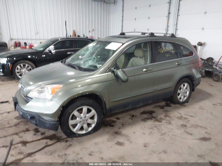 2008 Honda CR-V, Лівий бік, IAAI, VIN JHLRE48758C037284 — фото 2
