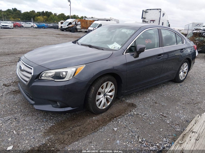 Vin: 4s3bnah60h3015519, lot: 46634810, subaru legacy 2.5i premium 20172