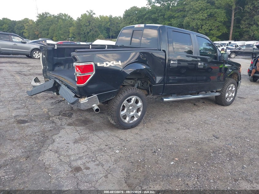Vin: 1ftfw1ef7dke20523, lot: 46634812, ford f-150 xlt 20134