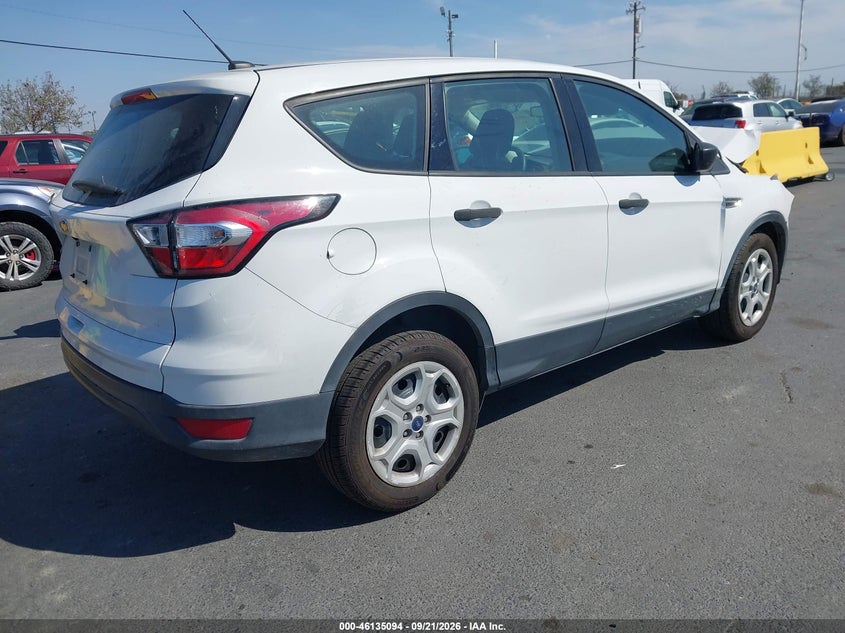 Vin: 1fmcu0f71juc60578, lot: 46634828, ford escape s 20184