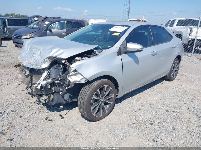 Vin: 5yfburhe4hp688832, lot: 46634831, toyota corolla xse 20172
