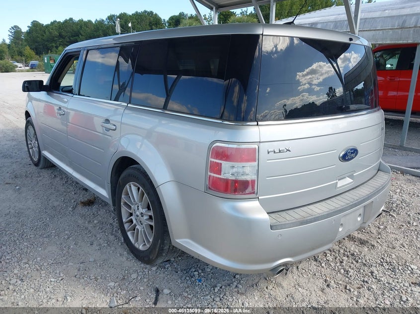 Vin: 2fmgk5c8xebd26350, lot: 46634833, ford flex sel 20143