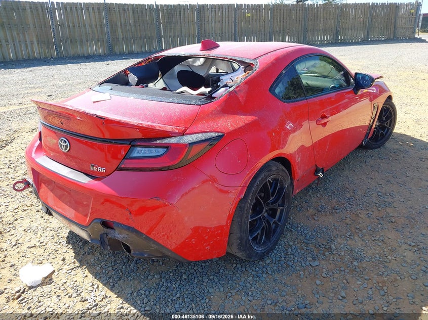 Vin: jf1znbb12p9756709, lot: 46634840, toyota gr86 20234