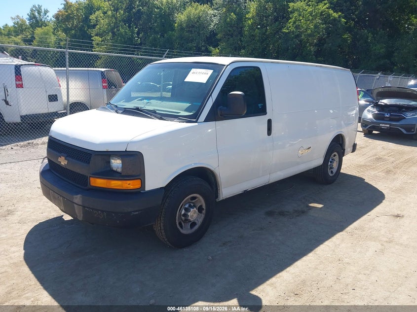 Vin: 1gczgtbg4e1123736, lot: 46634842, chevrolet express 3500 work van 20142