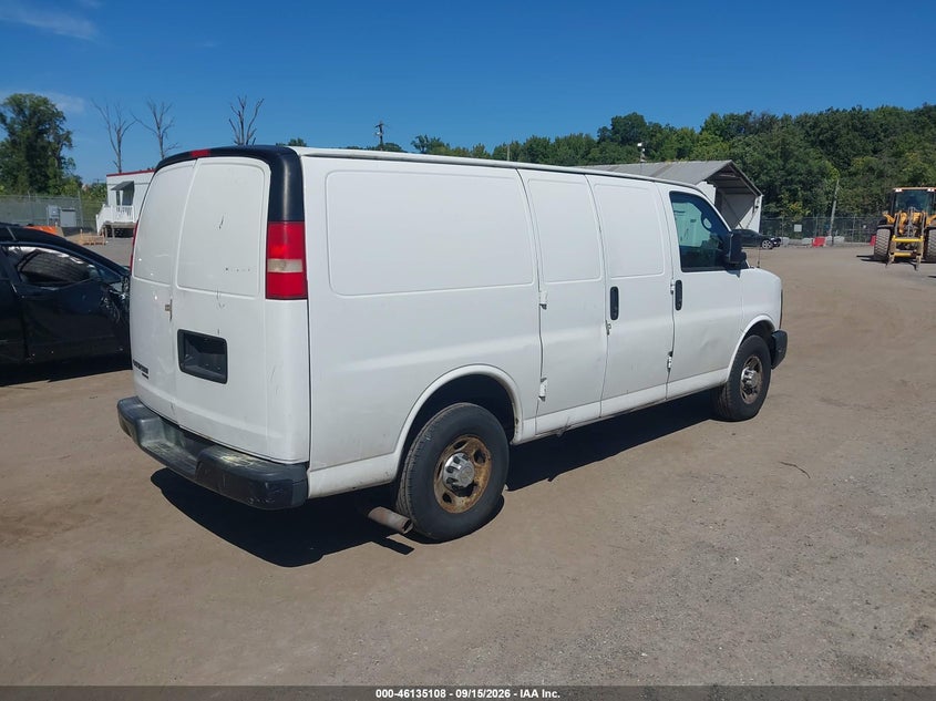 Vin: 1gczgtbg4e1123736, lot: 46634842, chevrolet express 3500 work van 20144