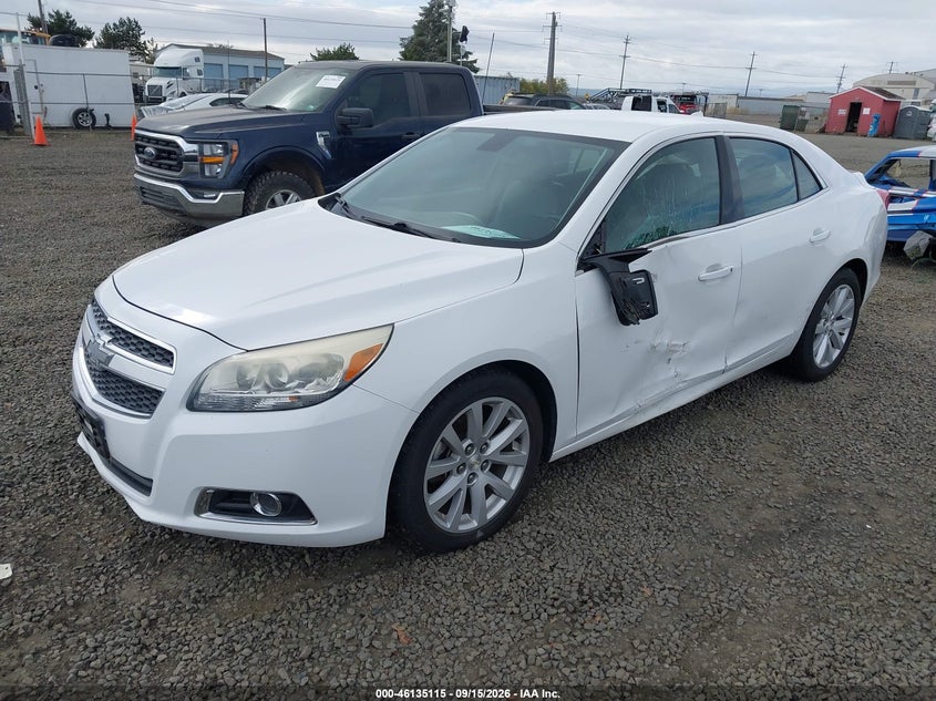 2013 Chevrolet Malibu, Left Side, IAAI, VIN 1G11E5SA9DF310930 — photo 2