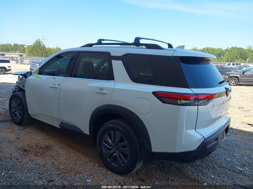 Vin: 5n1dr3ba0sc202428, lot: 46634853, nissan pathfinder sv fwd 20253