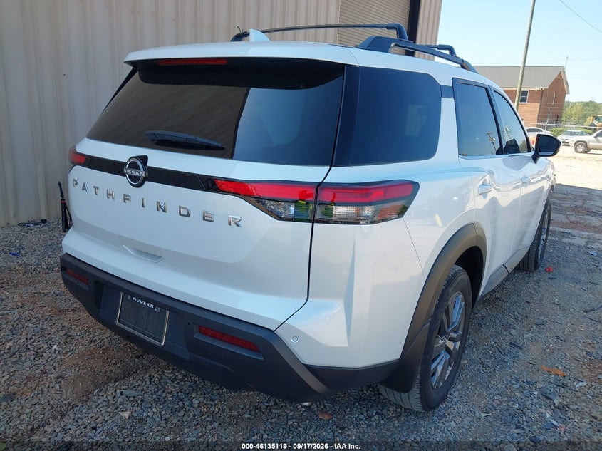Vin: 5n1dr3ba0sc202428, lot: 46634853, nissan pathfinder sv fwd 20254