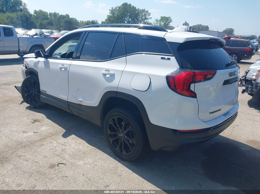 Vin: 3gkalmev6ml331895, lot: 46634854, gmc terrain fwd sle 20213