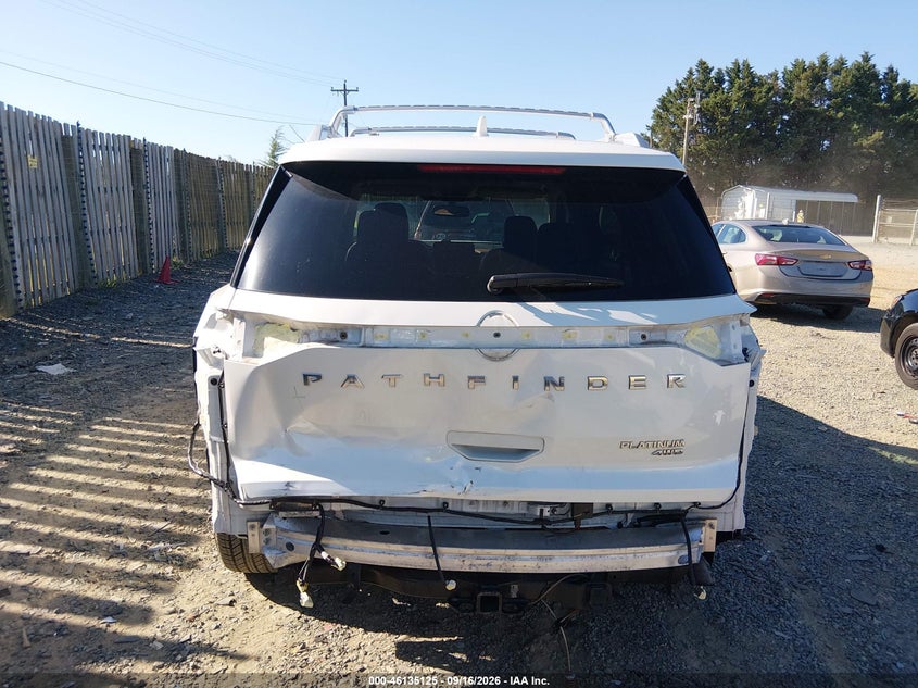 NISSAN PATHFINDER 2022 VIN 5N1DR3DK9NC273847