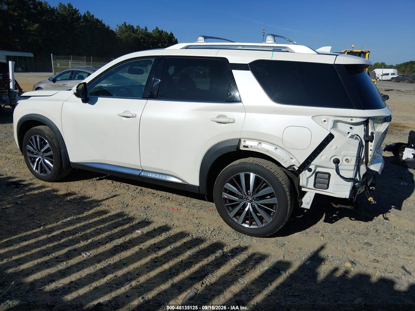 Vin: 5n1dr3dk9nc273847, lot: 46634859, nissan pathfinder platinum 4wd 20223