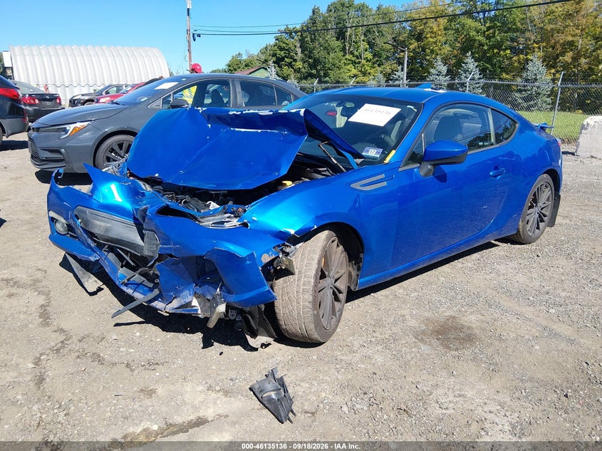 Vin: jf1zcac15e9602135, lot: 46634869, subaru brz limited 20142