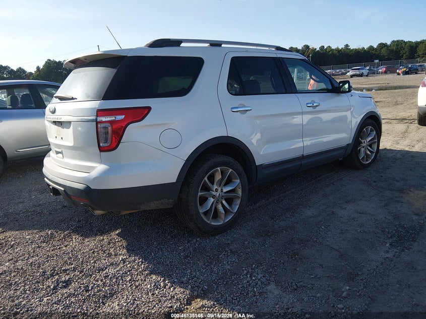 Vin: 1fm5k7f86dga24415, lot: 46634880, ford explorer limited 20134