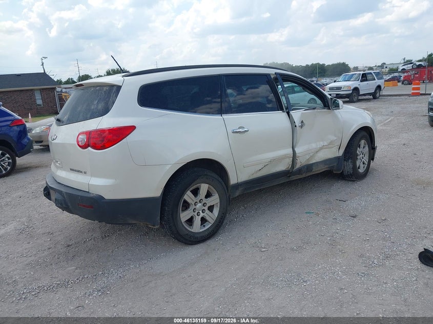 Vin: 1gnkvged4cj278954, lot: 46634893, chevrolet traverse 1lt 20124