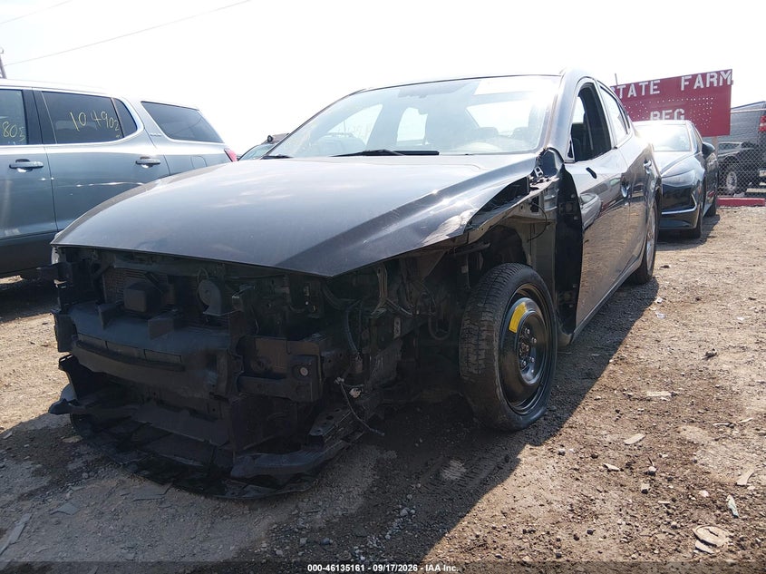 Vin: 3mzbm1u78gm278336, lot: 46634895, mazda mazda3 i sport 20162