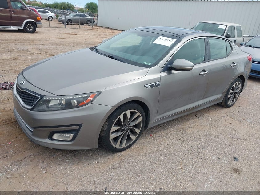 Vin: 5xxgr4a66fg504347, lot: 46634897, kia optima sx turbo 20152