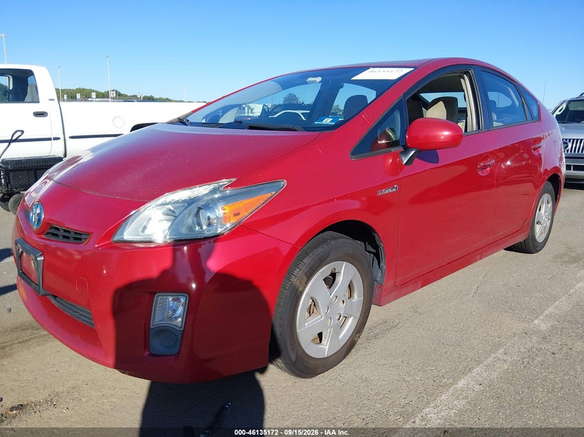 2011 Toyota Prius, Обычный износ, IAAI, VIN JTDKN3DU6B1457093 — фото 2