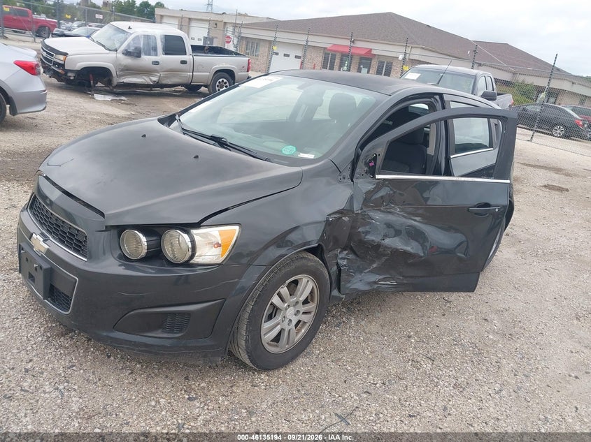 Vin: 1g1jc6sg0f4107830, lot: 46634928, chevrolet sonic lt auto 20152