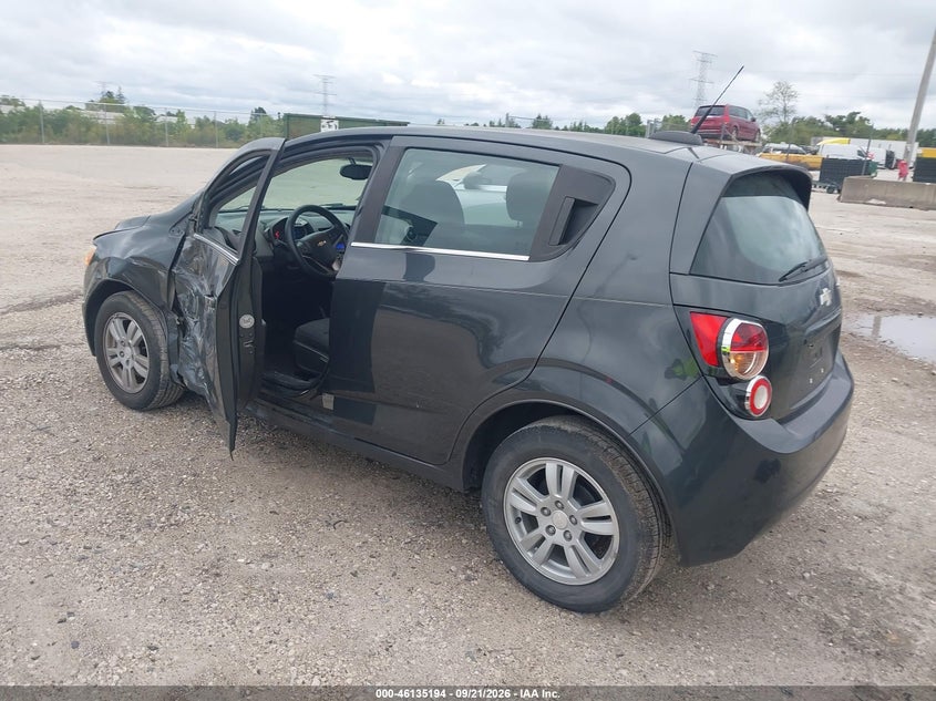 Vin: 1g1jc6sg0f4107830, lot: 46634928, chevrolet sonic lt auto 20153