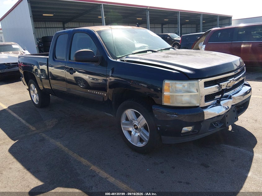 2008 Chevrolet Silverado 1500 Lt1, Front, IAAI, VIN 1GCEC19J38Z256560