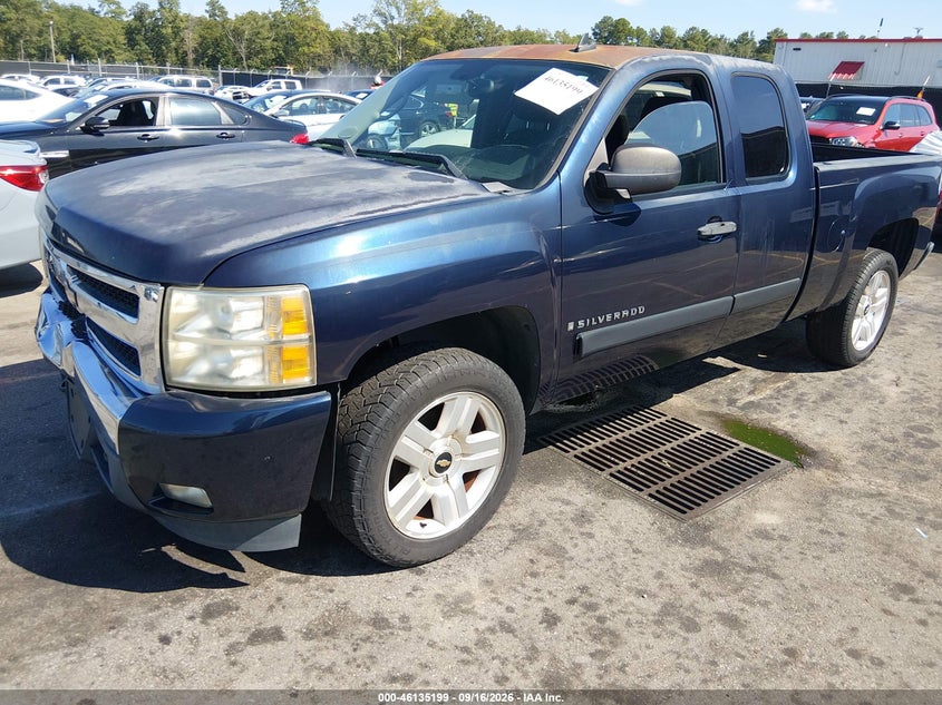 CHEVROLET SILVERADO 1500 2008 VIN 1GCEC19J38Z256560