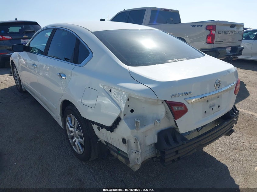 Vin: 1n4al3ap4jc241655, lot: 46634940, nissan altima 2.5 s 20183