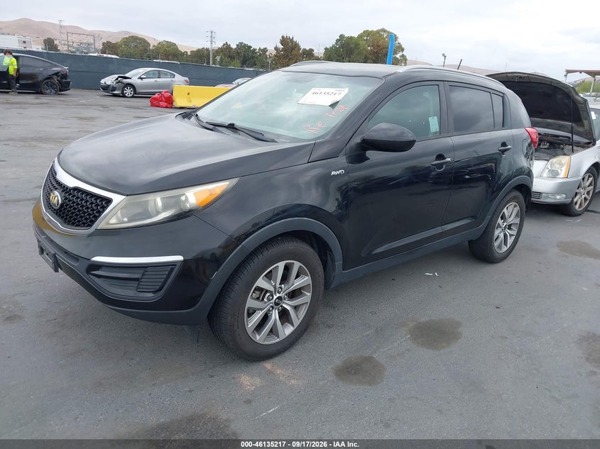 Vin: kndpbcac1g7812797, lot: 46634951, kia sportage lx 20162