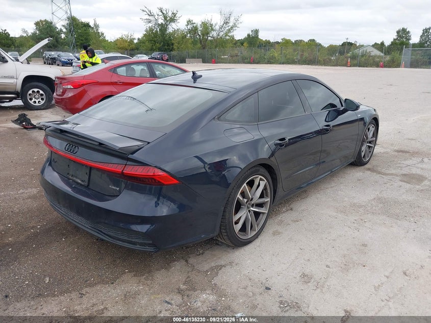 Vin: wautpbf29mn072365, lot: 46634964, audi a7 sportback premium plus 55 tfsi e quattro s tronic 20214