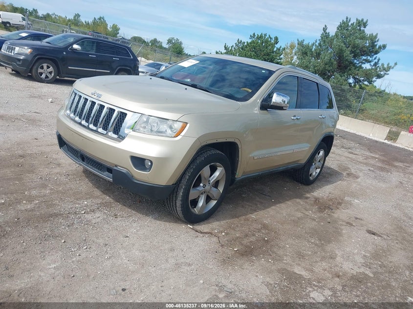 Vin: 1j4rr6gg8bc586946, lot: 46634971, jeep grand cherokee overland 20112