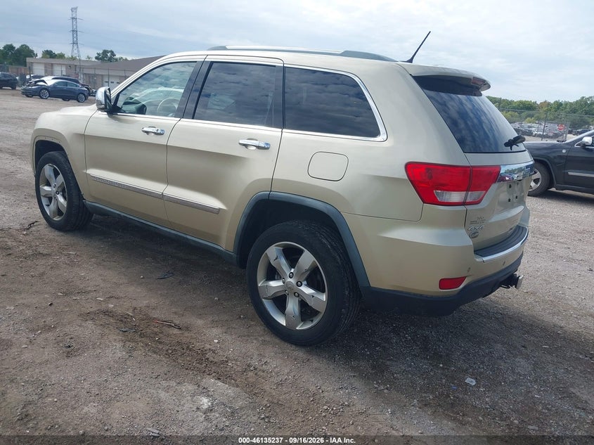Vin: 1j4rr6gg8bc586946, lot: 46634971, jeep grand cherokee overland 20113