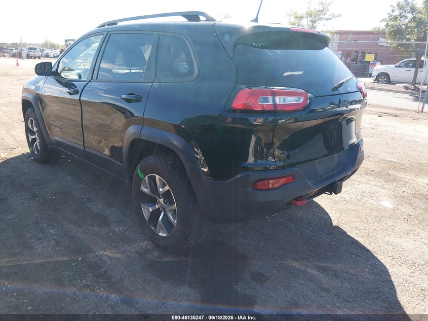 Vin: 1c4pjmbs0gw285307, lot: 46634981, jeep cherokee trailhawk 20163