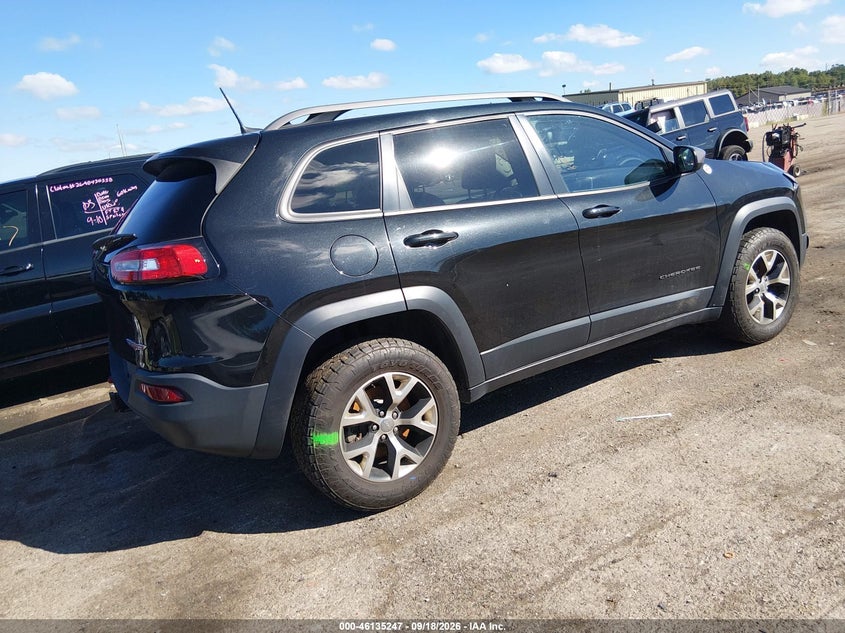 Vin: 1c4pjmbs0gw285307, lot: 46634981, jeep cherokee trailhawk 20164