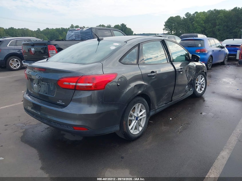 Vin: 1fadp3f2xgl316222, lot: 46635046, ford focus se 20164