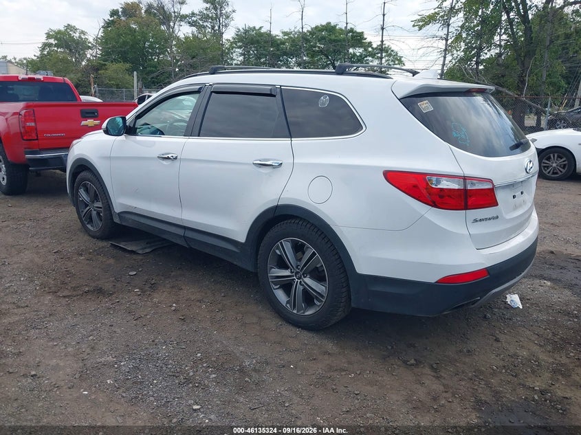 Vin: km8sndhf2fu112547, lot: 46635058, hyundai santa fe limited 20153