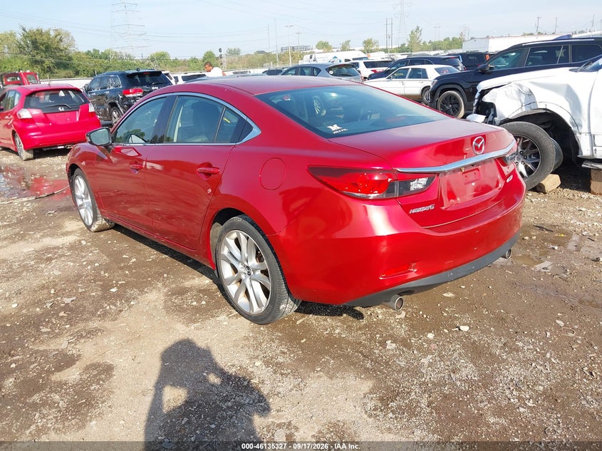 Vin: jm1gj1v60e1134488, lot: 46635061, mazda mazda6 i touring 20143