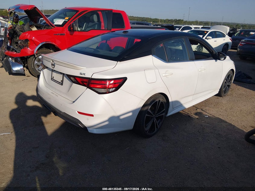 Vin: 3n1ab8dv8ly300238, lot: 46635079, nissan sentra sr xtronic cvt 20204